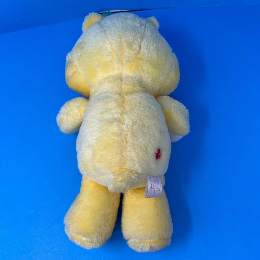 Kenner Care Bears‎ Plush 13 inch Yellow Funshine Bear Vintage 1983 Smiling Sun